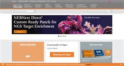 Desktop Screenshot of neb-online.fr