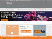 Tablet Screenshot of neb-online.fr